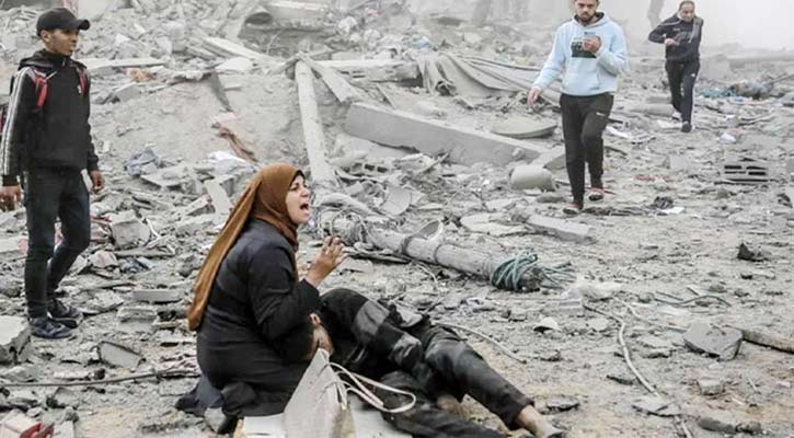 ইসরায়েলের হামলায় গাজায় একদিনে নিহত ১১৫, আহত ২১৬